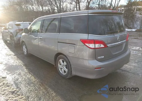 2013 Nissan Quest Sv из США, поврежденный, VIN JN8AE2KP8D9068273